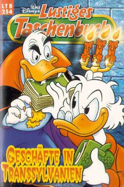Lustiges Taschenbuch 256 - Walt Disneys - Money - Candle - Scrooge - Vampire