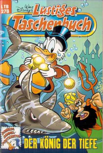 Lustiges Taschenbuch 280 - Disney - Donald Duck - Shark - Poseidon - Underwater