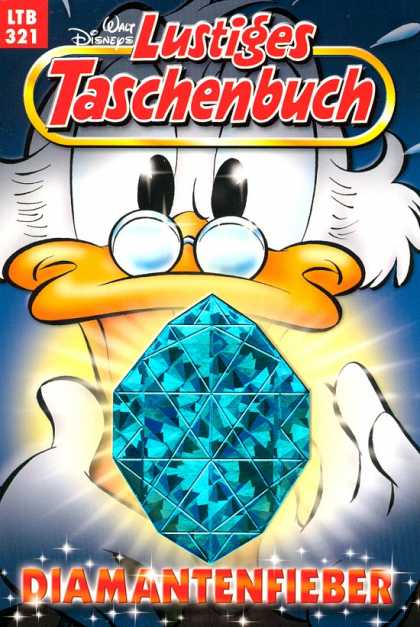 Lustiges Taschenbuch 343 - Diamantenfieber - Blue Diamond - Duck - Disney - Glasses