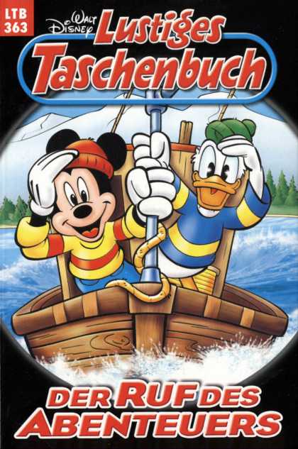 Lustiges Taschenbuch 405 - Donald Duck - Mickey Mouse - Boat - White Mountain - Ltb 363