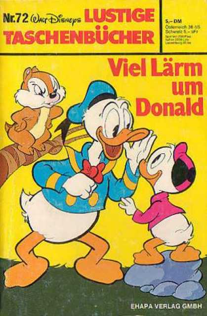 Lustiges Taschenbuch 72 - Donald - Squirrel - Shouting - No 72 - Tick Trick U0026 Track