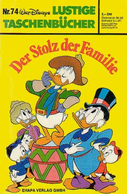 Lustiges Taschenbuch 74 - Donald Duck - Scrooge - Cowboy - Top Hat - Gloves