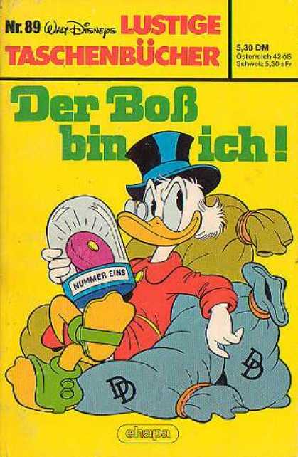 Lustiges Taschenbuch 89 - German - Walt Disney - Duck - Scrooge - Top Hat