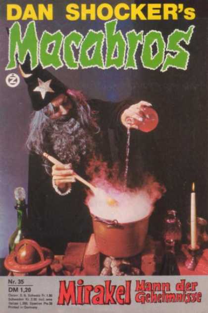 Macabros - Mirakel, Mann der Geheimnisse - Wizard - Mirakel - Dan Shocker - Candle - Magic Potion