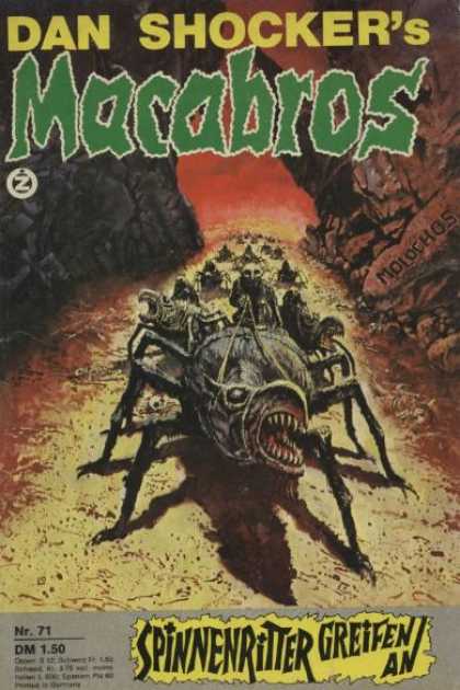 Macabros - Spinnenritter greifen an - Dan Shockers - Nr 71 - Spinnenritter Greifen An - Spiders - Cave
