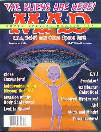 Mad Special 117 - The Aliens Are Here - Close Encounters - Independence Day - Predator - The Invaders