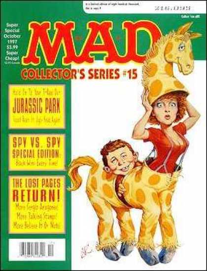 Mad Special 124 - Giraffe - Costume - Animals - Jurassic Park - Spy Vs Spy