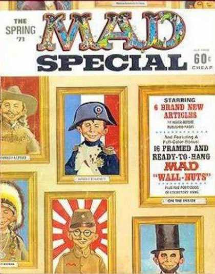 Mad Special 2 - The Spring - Cheap - 6 Brand New Articles - Wall-nuts - Ready To Hang