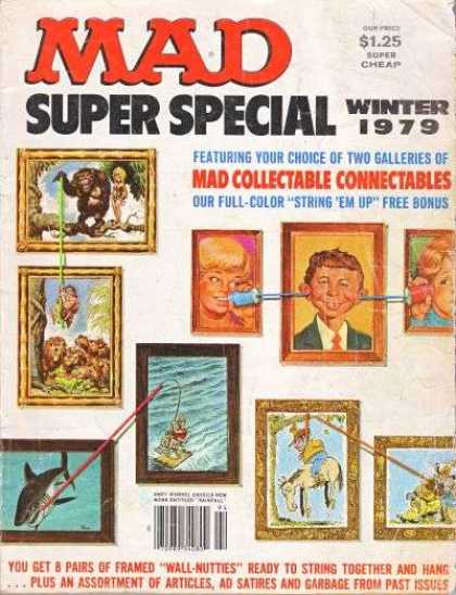 Mad Special 29 - Winter 1979 - Portraits - Art - Picture Frames - Lions