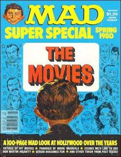Mad Special 30 - The Movies - Spring 1980 - Boy Face - Satires Of Hit Movies - Don Martin Insanity