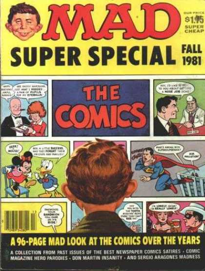 Mad Special 36 - Mad - Fall 1981 - Super Special - 96-page Comics Over The Years - The Comics