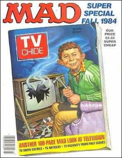Mad Special 48 - Tv Chide Parody - Tv Guide Parody - Mad Guide To Television - Tv Show Satires - Funny Tv Articles