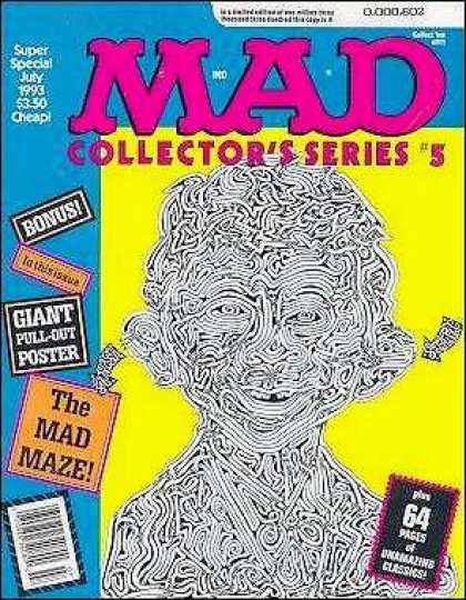 Mad Special 88 - Maze - July 1993 - Arrows - Pull-out Poster - Collectors Series