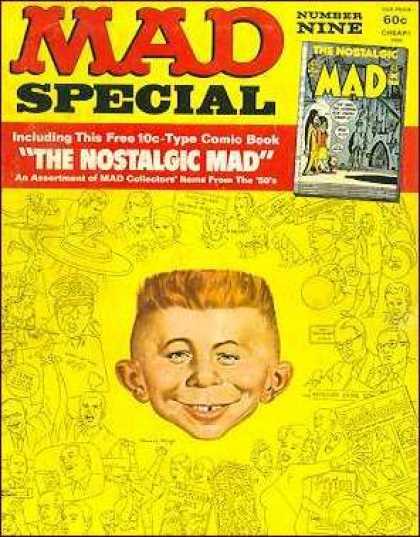 Mad Special 9 - The Nostalgic Mad - Number Nine - Child - Including This Free 10c-type Comic Booc