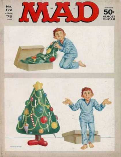 Mad 172 - Blow Up Tree - Christmas Tree - Boy Christmas - Christmas Tree How To - Cheap Christmas Tree