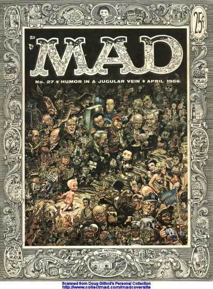 Mad 27 - Mad Magazine - Humor - People - Funny - Book