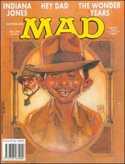 Mad 291 - Indiana Jones - Hey Dad - The Wonder Years - Old Man - Cowboy Hat