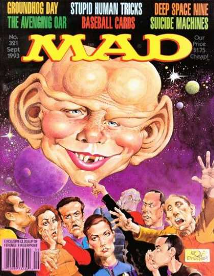 Mad 321 - Satire - English - Magazine - Star Trek - Ferengi
