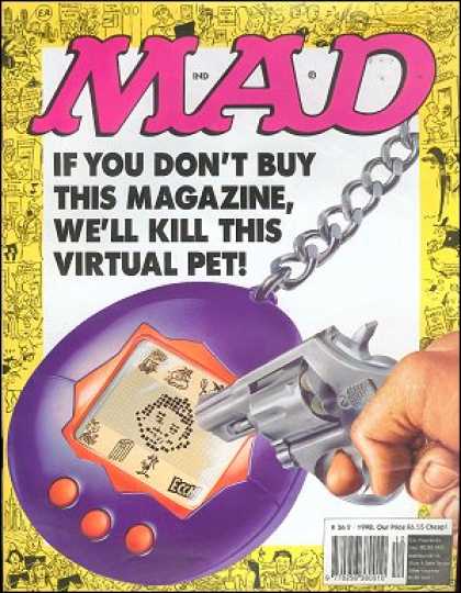 Mad 362 - Virtual Pet - Pixels - Gun - Threat - Buy This Magazine
