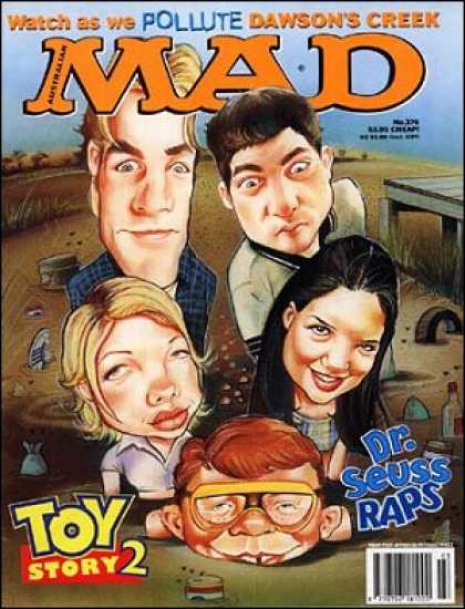 Mad 376 - Dawsons Creek - Cheap - Toy Story 2 - Dr Seuss - Raps