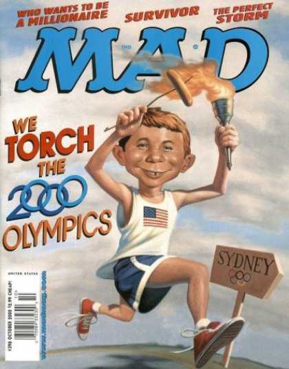 Mad 398 - Who Wants To Be A Millionaire - Survivor - The Perfect Storm - Olympics - Torch