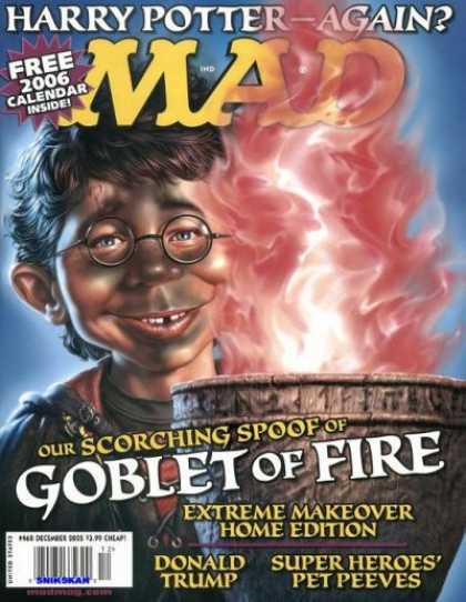 Mad 460 - Harry Potter - Free - Inside - Calendar - Extreme