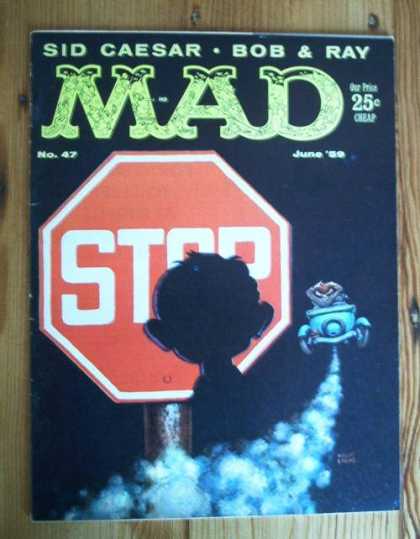 Mad 47 - Stop - Sign - Car - Stop Sign