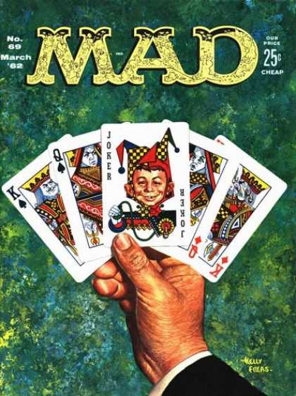 Mad 69 - Mad - No 89 March 82 - Our Price 25 C - Joker - Kelly Edeas