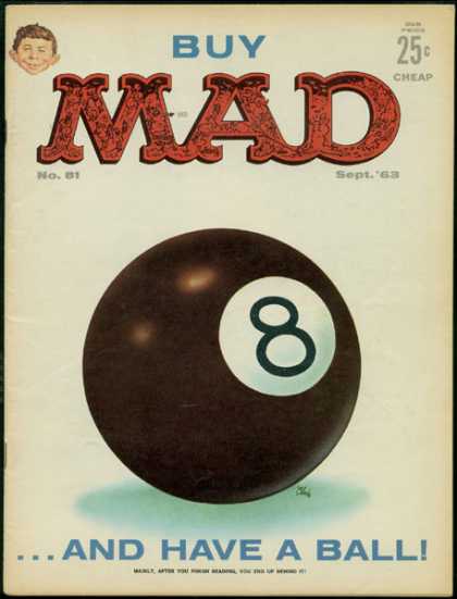 Mad 81 - No61 - Ball - Boy - Buy - Sept63