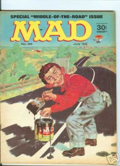 Mad 96 - Cheap - Middle Of The Road Issue - Paint - Brush - July
