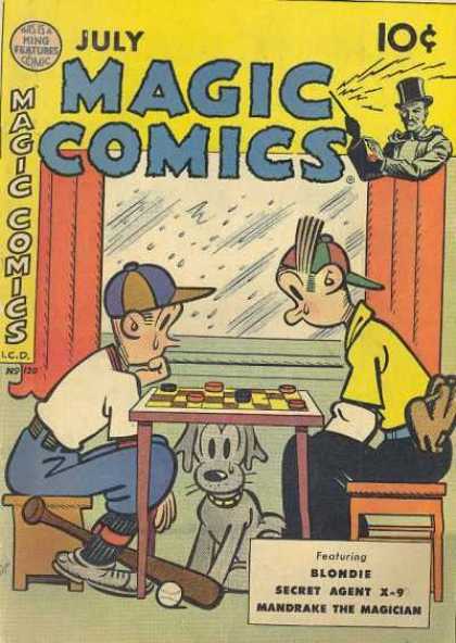 Magic Comics 120 - Dagwood - Alexander - Rain - Checkers - Dog