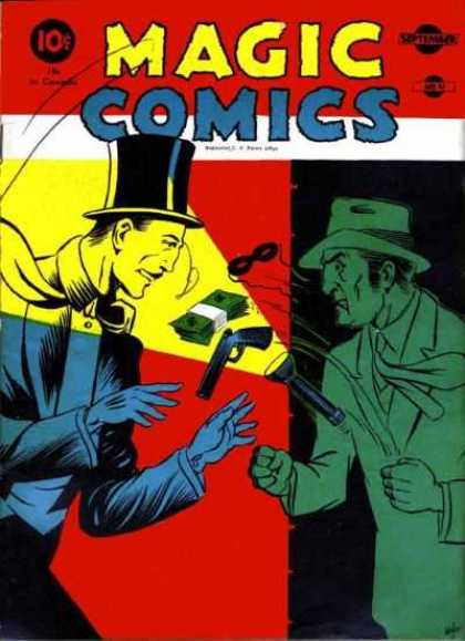 Magic Comics 14 - Magic Comics - Ten Cents - Magician - Thief - Money