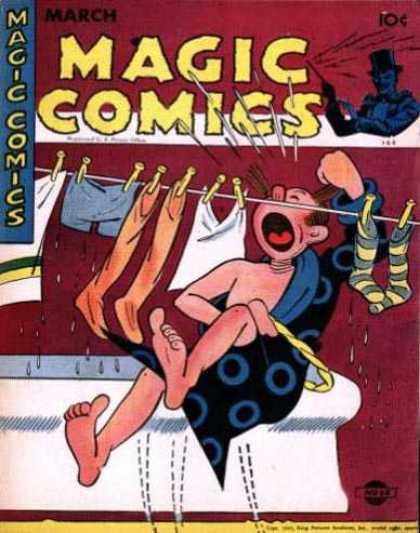 Magic Comics 68 - Clothesline - 10c - Magic - March - Socks