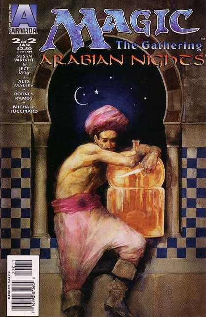 Magic the Gathering: Arabian Nights 2 - Magic The Gathering - Alev Maleev - Armada Comics - Arabian Nights - Comic Book