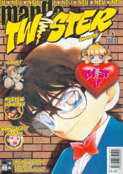 Manga Twister 2 - Nr 1 2003 - Gash - Mister Zipaitsu - Yakitate Japan - Glasses