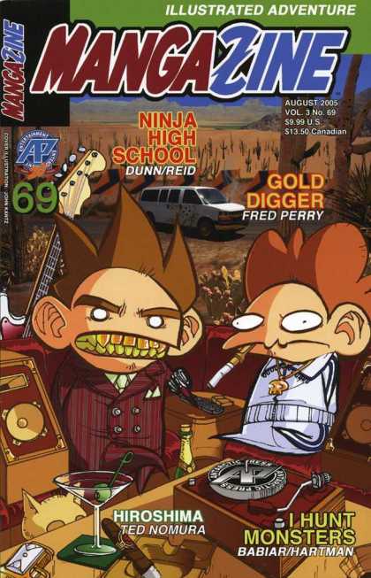 Mangazine 3 69 - Ninja - Adventure - Gold Digger - 69 - Monsters