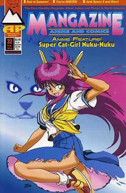 Mangazine 32 - Ap - 295 Us - Super Cat - Anime Features - Girl Nuku