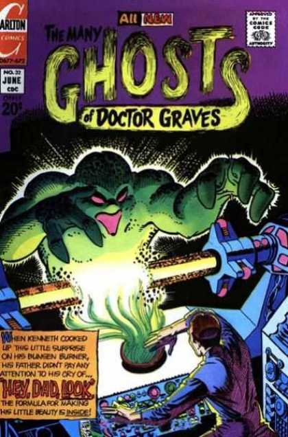 Many Ghosts of Dr. Graves 32 - Spirit - Green - Lab