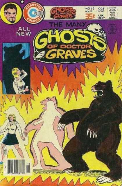 Many Ghosts of Dr. Graves 62 - Ghosts Of Doctor Graves - Bear - Many - All New - Charlton