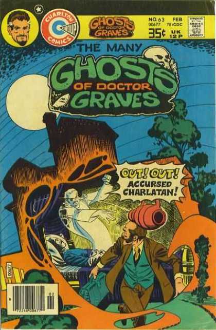 Many Ghosts of Dr. Graves 63 - Full Moon - Ghost - Deathbed - Tree - Nighttime