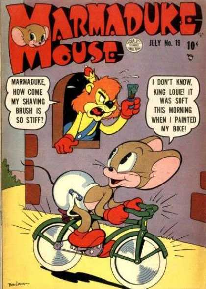Marmaduke Mouse 19 - Marmaduke - Mouse - By-cycle - Mysavingbrush - July No19