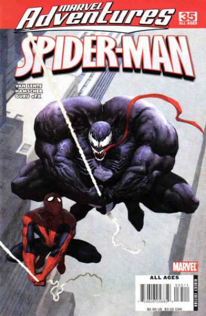 Marvel Adventures Spider-Man 35 - Van Lents - Mamscher - Guru - All Ages - Attack