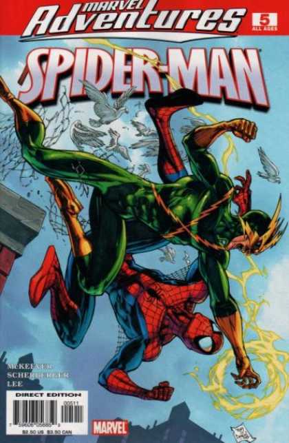 Marvel Adventures Spider-Man 5 - Doves - Electro - Marvel Adventures - Lee - Spider-man