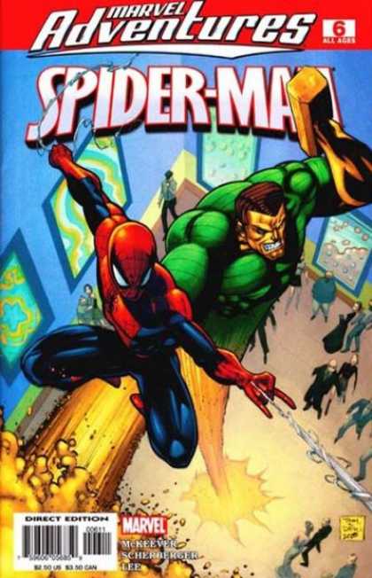 Marvel Adventures Spider-Man 6 - Spidey - Sandman - Mallet - Team Up - Museum