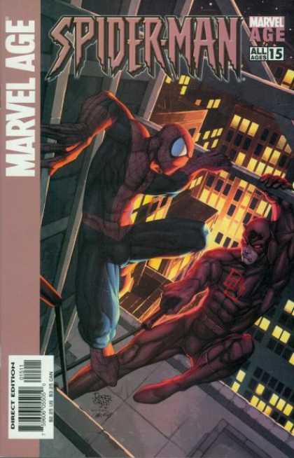 Marvel Age Spider-Man 15 - Spiderman - Marvel Age - Building - Direct Edition - All Ages
