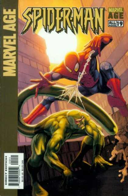 Marvel Age Spider-Man 19 - Marvel - Spidey - Scorpion - Web Slinger - Spider-man Vs Scoripon
