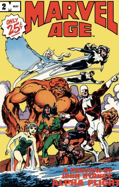 Marvel Age 2 - John Byrne