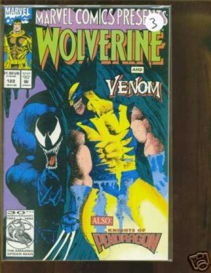 Marvel Comics Presents 122 - Wolverine - Venom - Pendragon - Claws - Teeth - Sam Kieth, Terry Austin