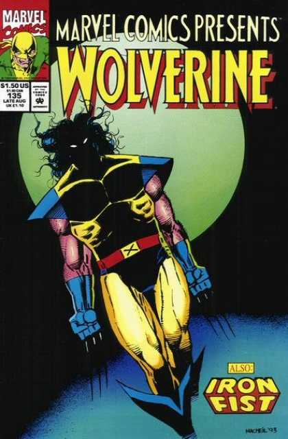 Marvel Comics Presents 135 - Iron Fist - Wolverine - Moon - Animal - Human