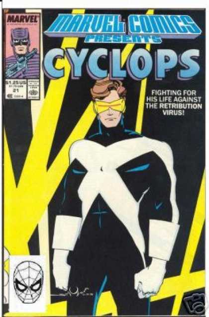 Marvel Comics Presents 21 - Cyclops - Camera - Spider-man - Gun - Lasers - Walter Simonson